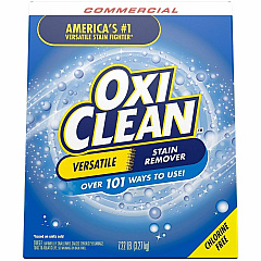 OxiClean Stain Remover Powder 115.52 oz (7.22 lb) - Chlorine-free, Color Safe - Blue - 1 Each (00069)