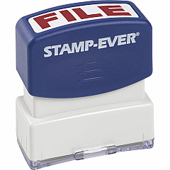 Trodat Pre-inked FILE Message Stamp Message Stamp - FILE - 0.56" Impression Width x 1.69" Impression Length - Red - 1 Each (5953) Trodat Pre-inked FILE Message Stamp Message Stamp - FILE - 0.56" Impression Width x 1.69" Impression Length - Red - 1 Each (5953)