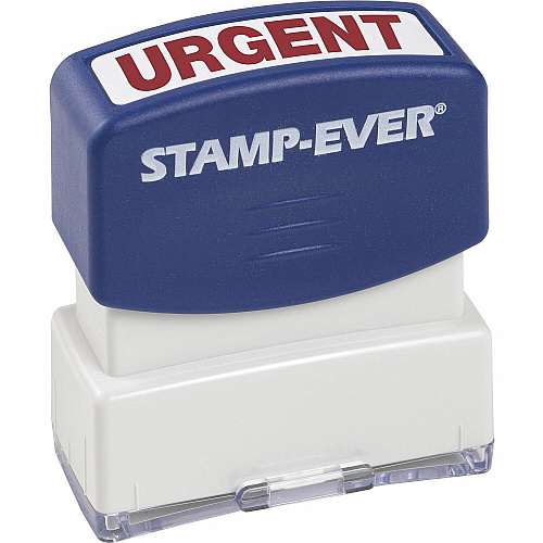 Trodat Pre-inked URGENT Message Stamp Message Stamp - URGENT - 0.56" Impression Width x 1.69" Impression Length - Red - 1 Each (5967)