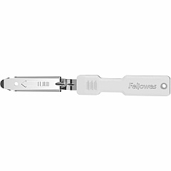 Fellowes LX815 Staple Remover Silver - Antimicrobial, Durable, Ergonomic - 1 Each (5017101)