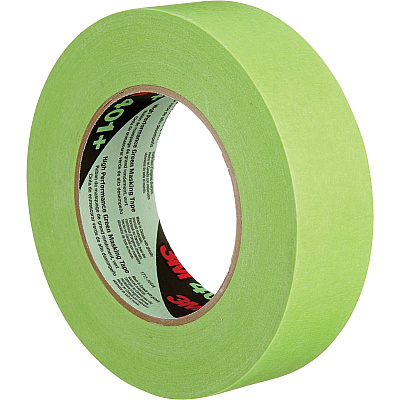 3M 401+ High Performance Green Masking Tape 2.17" Length x 0.71" Width - Green - 1 Roll (40118X55)