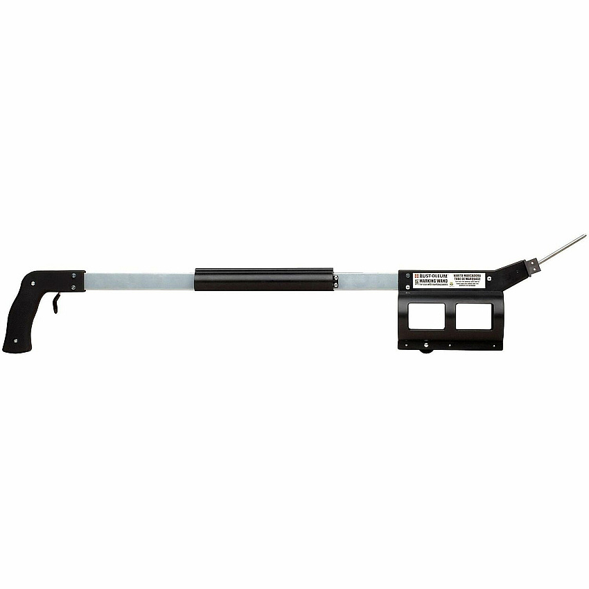 Rust-Oleum High-Performance Marking Wand Silver, Black - Aluminum, Plastic - 1 Each (268476)