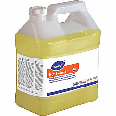 Diversey Hot Springs Heavy-Duty Cleaner Concentrate - 192 fl oz (6 quart) - Citrus Scent - Heavy Duty, Caustic-free, Solvent-free, Phosphate-free - Yellow - 2 / Carton (93318102)