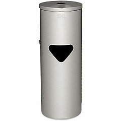 2XL Stainless Steel Stand Wiper Dispenser Stainless Steel - Stainless Steel - Refillable, Smudge Resistant, Hands-free - 1 Each (L63)