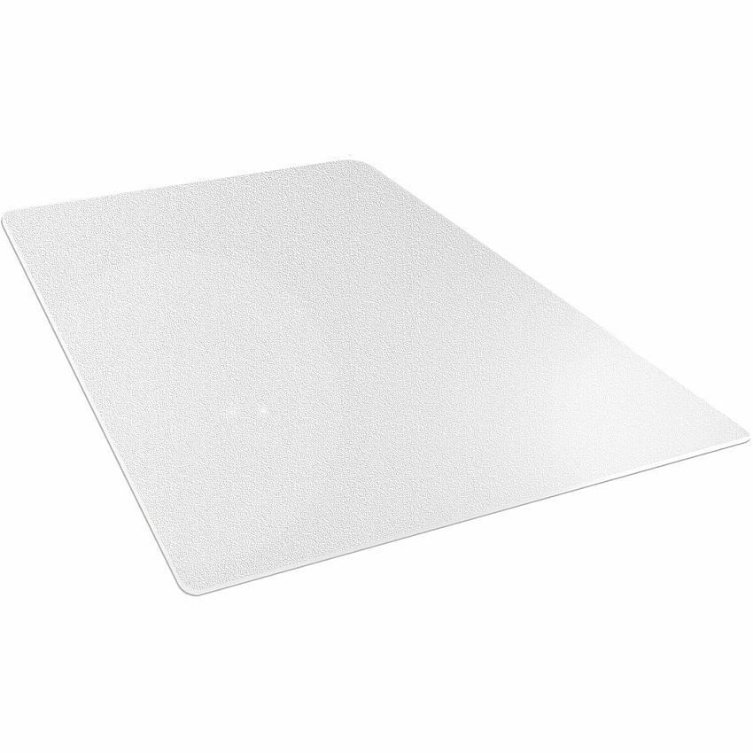 Cleartex Megamat&reg; Extra Thick Chair Mat for Hard Floors & Carpets - 46"" x 53"" 53" Length x 46" Width x 0.200" Depth x 0.200" Thickness - Rectangular - Polycarbonate - Clear - 1 Each - TAA Compliant (FCM121345ER)
