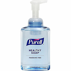 PURELL® HEALTHY SOAP Gentle & Free Foam 1.09 lb - Pump Dispenser - Dirt Remover, Kill Germs - Hand, Skin - Moisturizing - Clear - Phthalate-free, Paraben-free, Non-irritating, Non-foaming, Fragrance-free, Antibacterial-free, Dye-free, Triclos (501604) PURELL® HEALTHY SOAP Gentle & Free Foam 1.09 lb - Pump Dispenser - Dirt Remover, Kill Germs - Hand, Skin - Moisturizing - Clear - Phthalate-free, Paraben-free, Non-irritating, Non-foaming, Fragrance-free, Antibacterial-free, Dye-free, Triclos (501604)