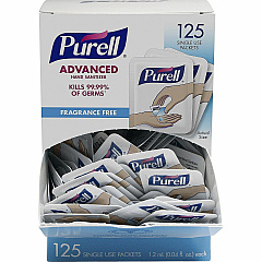 PURELL® Advanced Hand Sanitizer Gel Kill Germs - Hand - Clear - Durable - 1 Each - 125 /Dispenser Box (9630125CTN) PURELL® Advanced Hand Sanitizer Gel Kill Germs - Hand - Clear - Durable - 1 Each - 125 /Dispenser Box (9630125CTN)