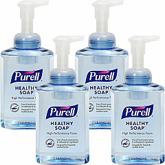 Gojo&reg; CRT HEALTHY SOAP High Performance Foam 17.40 fl oz - Push Pump Dispenser - Bacteria Remover, Soil Remover, Kill Germs - Hand, Skin - Moisturizing - Clear - Refillable, Triclosan-free, Phthalate-free, Paraben-free, Non-irritating, Quic (501404CT)
