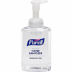 PURELL® Hand Sanitizer Foam 1.09 lb - Pump Bottle Dispenser - Kill Germs - Hand, Skin - Clear - Quick Drying, Fragrance-free - 1 Each (500904) PURELL® Hand Sanitizer Foam 1.09 lb - Pump Bottle Dispenser - Kill Germs - Hand, Skin - Clear - Quick Drying, Fragrance-free - 1 Each (500904)