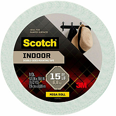 Scotch-Brite Double-sided Permanent Foam Tape 29.17 ft Length x 0.75" Width - Beige - Foam - 1 Roll (110SLONG)