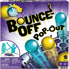 Mattel Bounce-Off Pop-Out Ball Bouncing Game Multicolor - 1 Each (HKR53)