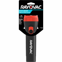 Rayovac Rayovac General Purpose LED Flashlight LED - 2 - Battery - Black, Red - 1 Each (ROVLC1L2D1) Rayovac Rayovac General Purpose LED Flashlight LED - 2 - Battery - Black, Red - 1 Each (ROVLC1L2D1)