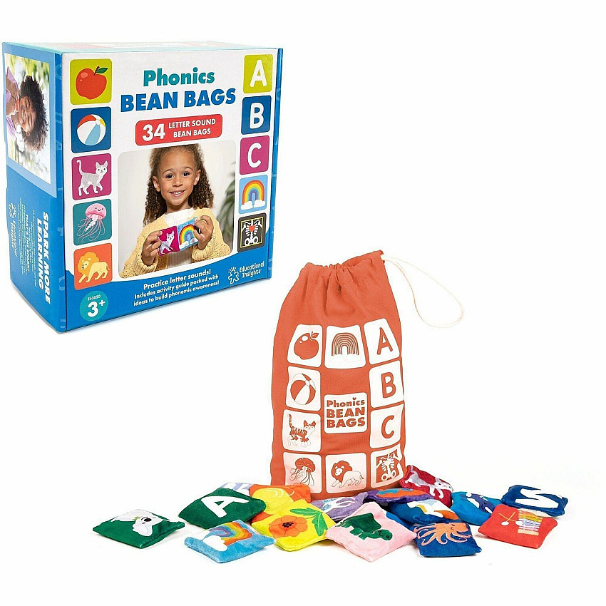 Learning Resources Phonics Bean Bag Set Theme/Subject: Learning - 3 Year & Up - Multicolor - 1 Each (3050)
