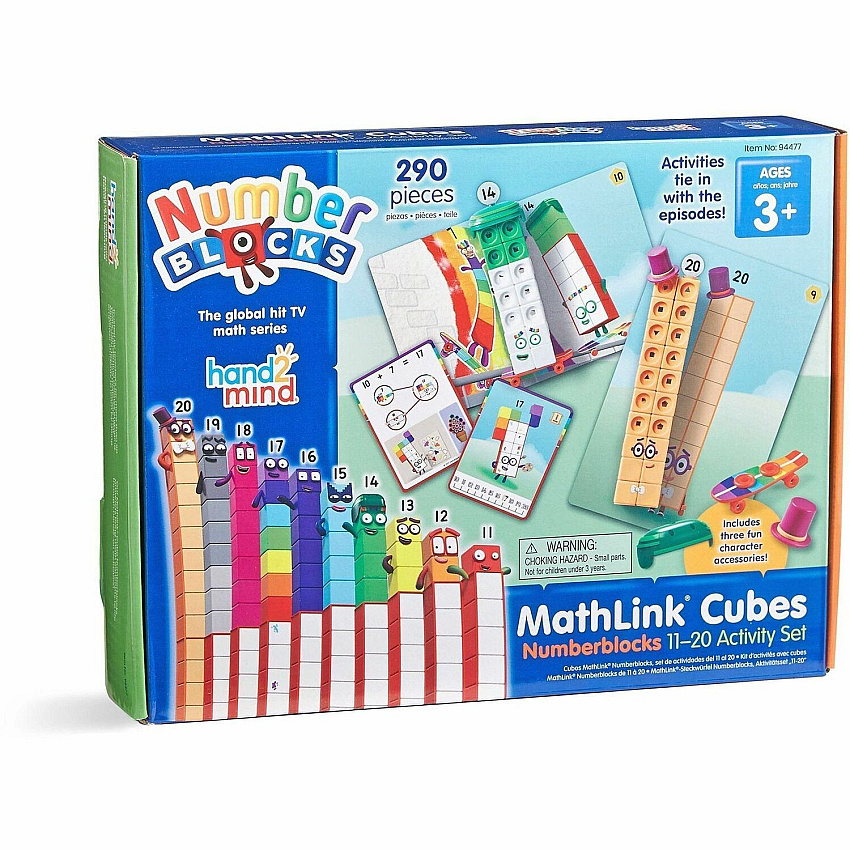 Learning Resources MathLinks Cubes Early Activity Set Play Cube - Theme/Subject: Learning - 3 Year & Up - Multi - 1 Each (94477)