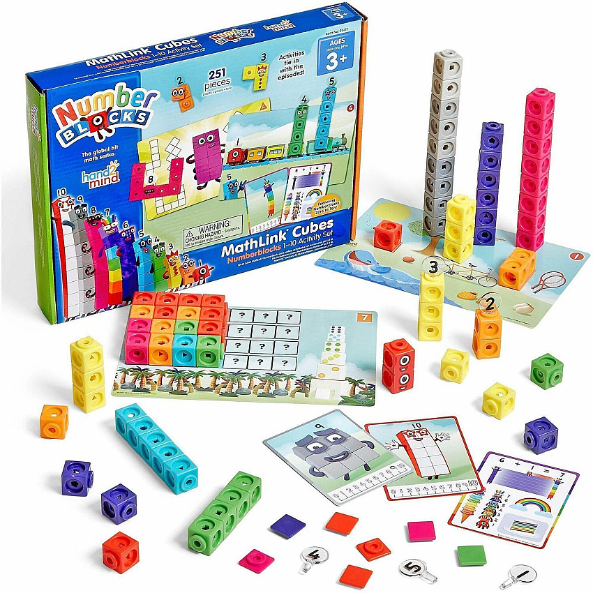 Learning Resources MathLinks Cubes Early Activity Set Play Cube - Theme/Subject: Learning - 3 Year & Up - Multi - 1 Each (93417)