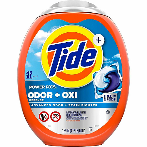 Tide Ultra Oxi Power Pods Orange - 45 / Pack (09496)