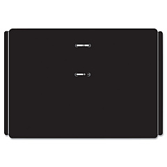 AT-A-GLANCE Desk Calendar Base for Loose-Leaf Refill, 3 x 3.75, Black (E1900)