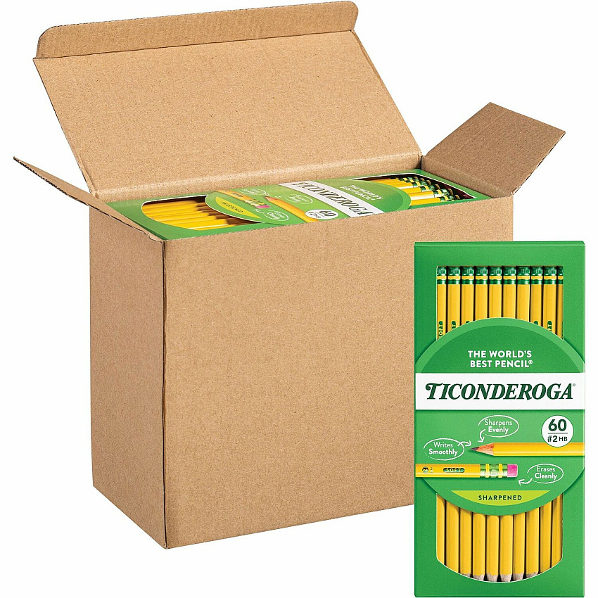 Dixon Soft No. 2 Pencils Yellow Barrel - 240 / Box (X14634)