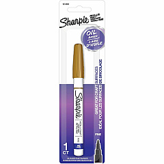 Sharpie Oil-Based Paint Markers Gold Ink - Oil Based - Metal Barrel - 1 Pack (1874888) Sharpie Oil-Based Paint Markers Gold Ink - Oil Based - Metal Barrel - 1 Pack (1874888)