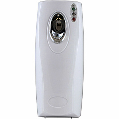 Claire Metered Air Freshener Dispenser 0.13 Hour, 0.25 Hour, 0.50 Hour - Wall - 2 x C Battery - 1 Each - White (CL7MADISPC)