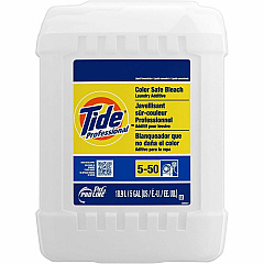 Tide Pro Line Professional Color Safe Bleach Laundry Additive For Laundry, Garment, Linen - Concentrate - Liquid - 640 fl oz (20 quart) - Color Safe, pH Neutral, Chlorine-free - White - 1 Carton (70675)