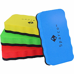 Sparco Magnetic Whiteboard Erasers Magnetic - Assorted - EVA Foam - 12 / Box (70210) Sparco Magnetic Whiteboard Erasers Magnetic - Assorted - EVA Foam - 12 / Box (70210)