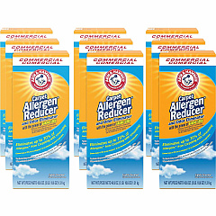 Arm & Hammer Commercial Carpet Allergen Reducer Concentrate - 42.60 oz (2.66 lb) - Light Scent - White - 9 / Carton (84113CT) Arm & Hammer Commercial Carpet Allergen Reducer Concentrate - 42.60 oz (2.66 lb) - Light Scent - White - 9 / Carton (84113CT)
