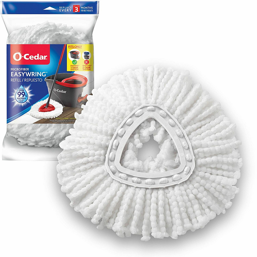 O-Cedar EasyWring Spin Mop Refill MicroFiber - Multi - 1 Each (148474)