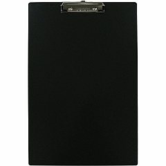 Saunders Aluminum Tabloid Clipboard Storage for Paper - 11" x 17" Sheet Size - Aluminum - Black - 1 Each (23540)