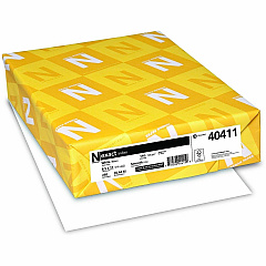 Exact 110lb Heavyweight Exact Index Paper 94 Brightness - 8 1/2" x 11" - 110 lb Basis Weight - Smooth - Durable, Acid-free, Heavyweight - White - 250/Pack - 4 / Carton (40411CT) Exact 110lb Heavyweight Exact Index Paper 94 Brightness - 8 1/2" x 11" - 110 lb Basis Weight - Smooth - Durable, Acid-free, Heavyweight - White - 250/Pack - 4 / Carton (40411CT)
