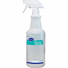 Diversey Empty Spray Bottle for Cleaner Suitable For Restroom, Floor - Easy to Use, Labeled - Clear - 1 Each (D03905)
