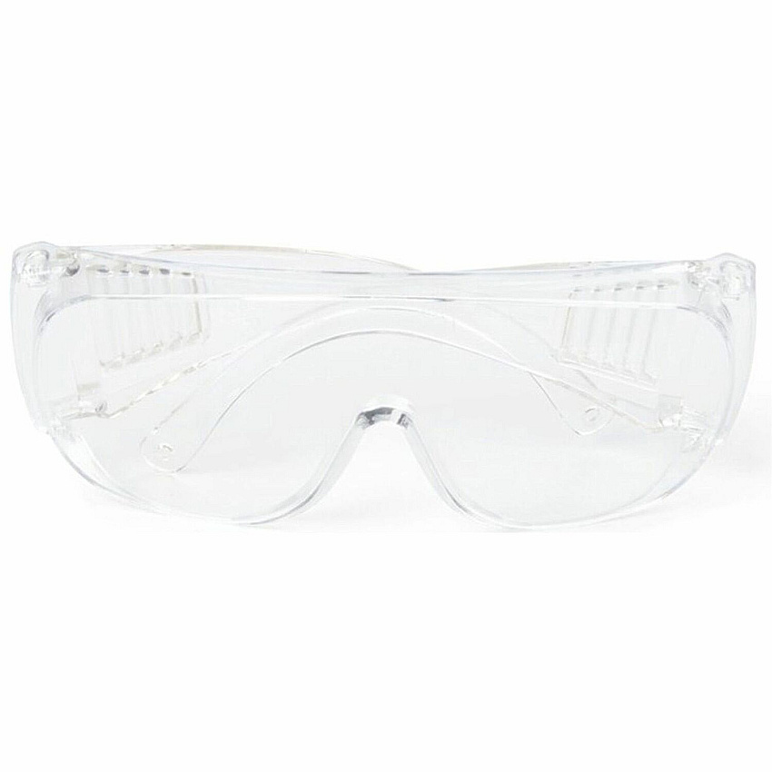 Medline Visitor Safety Glasses Regular - Clear - Latex-free, Comfortable, Disposable - 1 Each (NON24777V)