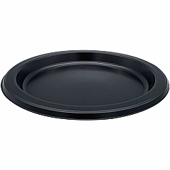 Genuine Joe Disposable Plastic Plate Picnic, Party, Breakroom - Disposable - Black - Plastic Body - Round - 125/Pack - 8 / Carton (GJO10332CT) Genuine Joe Disposable Plastic Plate Picnic, Party, Breakroom - Disposable - Black - Plastic Body - Round - 125/Pack - 8 / Carton (GJO10332CT)