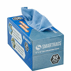 Monarch Smart Rags Microfiber Cloths For Automotive, Office, Healthcare, Household, Garage, Breakroom, Hospital, Industry - Reusable, Streak-free, Lint-free, Dirt Resistant, Grime Resistant - Blue - 50 / Box (M950B) Monarch Smart Rags Microfiber Cloths For Automotive, Office, Healthcare, Household, Garage, Breakroom, Hospital, Industry - Reusable, Streak-free, Lint-free, Dirt Resistant, Grime Resistant - Blue - 50 / Box (M950B)
