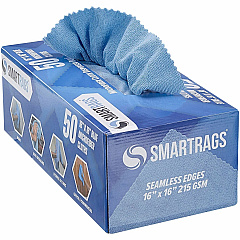 Monarch Smart Rags Microfiber Cloths For Automotive, Office, Healthcare, Household, Garage, Breakroom, Factory, Hospital, Industry, Nursing Home - Reusable, Streak-free, Lint-free, Dirt Resistant, Grime Resistant - Blue - 50 / Box (M931B) Monarch Smart Rags Microfiber Cloths For Automotive, Office, Healthcare, Household, Garage, Breakroom, Factory, Hospital, Industry, Nursing Home - Reusable, Streak-free, Lint-free, Dirt Resistant, Grime Resistant - Blue - 50 / Box (M931B)