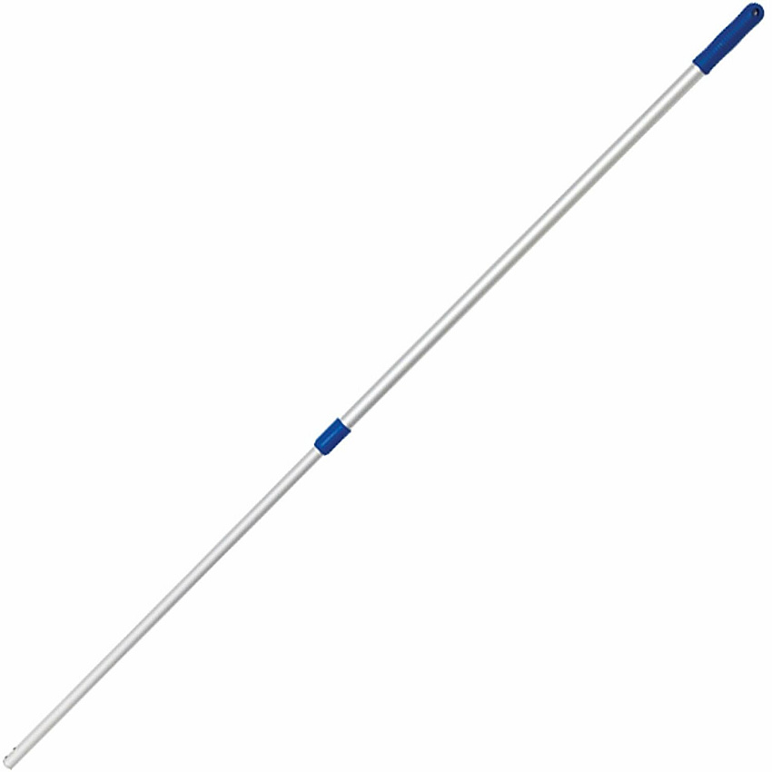 Monarch Smart Rags Telescoping Mop Handle 71" Length - Silver, Blue - Aluminum - 1 Each (M700071EA)