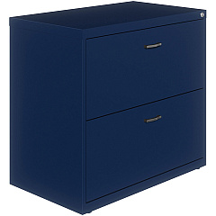 NuSparc 2-Drawer Lateral File 30" Width x 17.6" Depth x 27.7" Height - 2 x Drawer(s) for File - Letter - Lateral - Interlocking, Anti-tip, Ball Bearing Slide, Ball-bearing Suspension, Removable Lock, Leveling Glide, Adjustable Glide, Durable,  (LF218AANY)