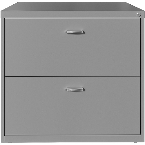 NuSparc 2-Drawer Lateral File 30" Width x 17.6" Depth x 27.7" Height - 2 x Drawer(s) for File - Letter - Lateral - Interlocking, Anti-tip, Ball Bearing Slide, Ball-bearing Suspension, Removable Lock, Leveling Glide, Adjustable Glide, Durable,  (LF218AASR)