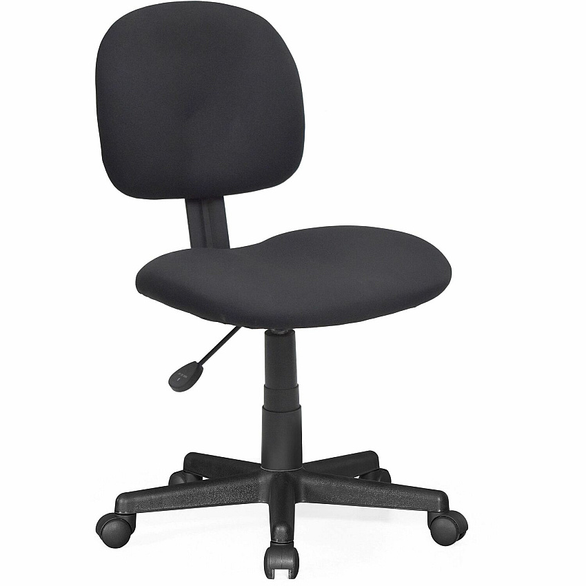 NuSparc Multi-Task Chair Fabric Back Material - 5-star Base - Black - 1 Each (CH300FNBK)