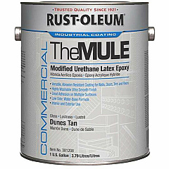 Rust-Oleum Modified Urethane Latex Epoxy (MULE) Dunes Tan - Urethane, Latex, Epoxy - 2 / Carton (381208)