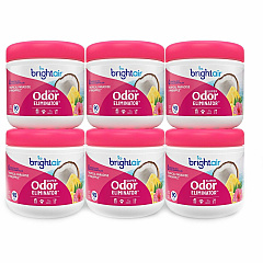 Bright Air Super Odor Eliminator Air Freshener 14 fl oz (0.4 quart) - Tropical Paradise & Pineapple - 90 Day - Cruelty-free, Phthalate-free, Triclosan-free, BHT Free - 6 / Carton (901076CT) Bright Air Super Odor Eliminator Air Freshener 14 fl oz (0.4 quart) - Tropical Paradise & Pineapple - 90 Day - Cruelty-free, Phthalate-free, Triclosan-free, BHT Free - 6 / Carton (901076CT)
