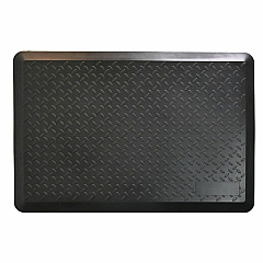 Lorell Workstation Mat Workstation - 36" Length x 24" Width - Polyurethane Foam - Black - 1 Each (LLR99527) Lorell Workstation Mat Workstation - 36" Length x 24" Width - Polyurethane Foam - Black - 1 Each (LLR99527)