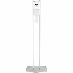 PURELL® ES10 Floor Stand with Automatic Dispenser Floor, Freestanding - White - For Sanitizing Dispenser, High Traffic Area, Waiting Room, Hallway - Sturdy, Low-profile Base, Lightweight - 1 Carton (8210DS) PURELL® ES10 Floor Stand with Automatic Dispenser Floor, Freestanding - White - For Sanitizing Dispenser, High Traffic Area, Waiting Room, Hallway - Sturdy, Low-profile Base, Lightweight - 1 Carton (8210DS)