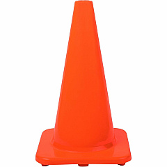Tatco 18" Traffic Cone Sturdy - Polyvinyl Chloride (PVC) - Orange - 1 Each (25300) Tatco 18" Traffic Cone Sturdy - Polyvinyl Chloride (PVC) - Orange - 1 Each (25300)