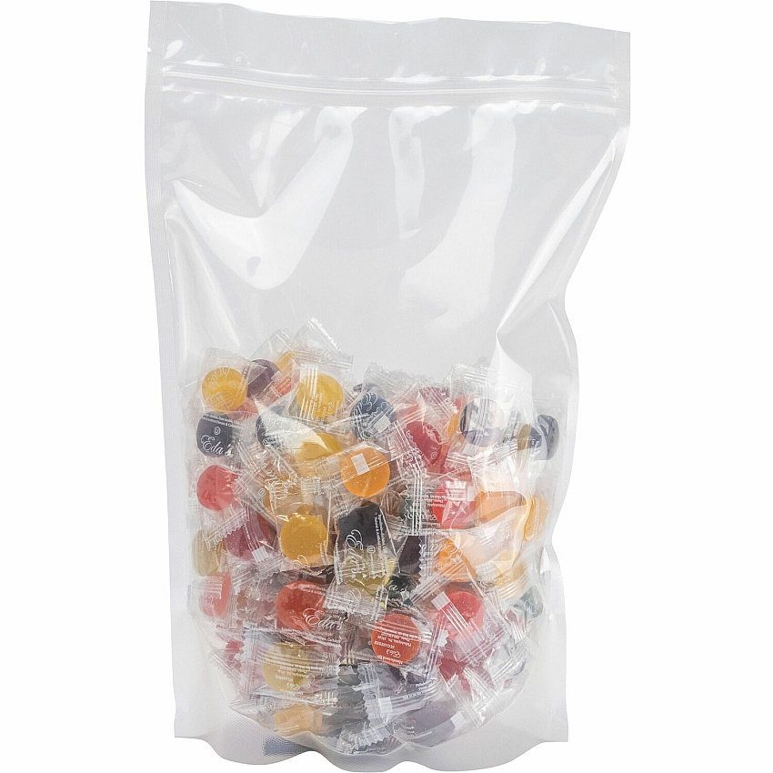 Penny Candy Sugar-Free Hard Candies Blueberry, Cherry, Lemon, Lemon Lime, Green Apple, Orange, Peach, Raspberry, Strawberry, Watermelon - Individually Wrapped - 2 lb - 1 Bag (018)