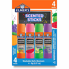 Elmer's Scented Glue Sticks 0.21 oz - Tropical Mix - 4 / Pack (2175690)