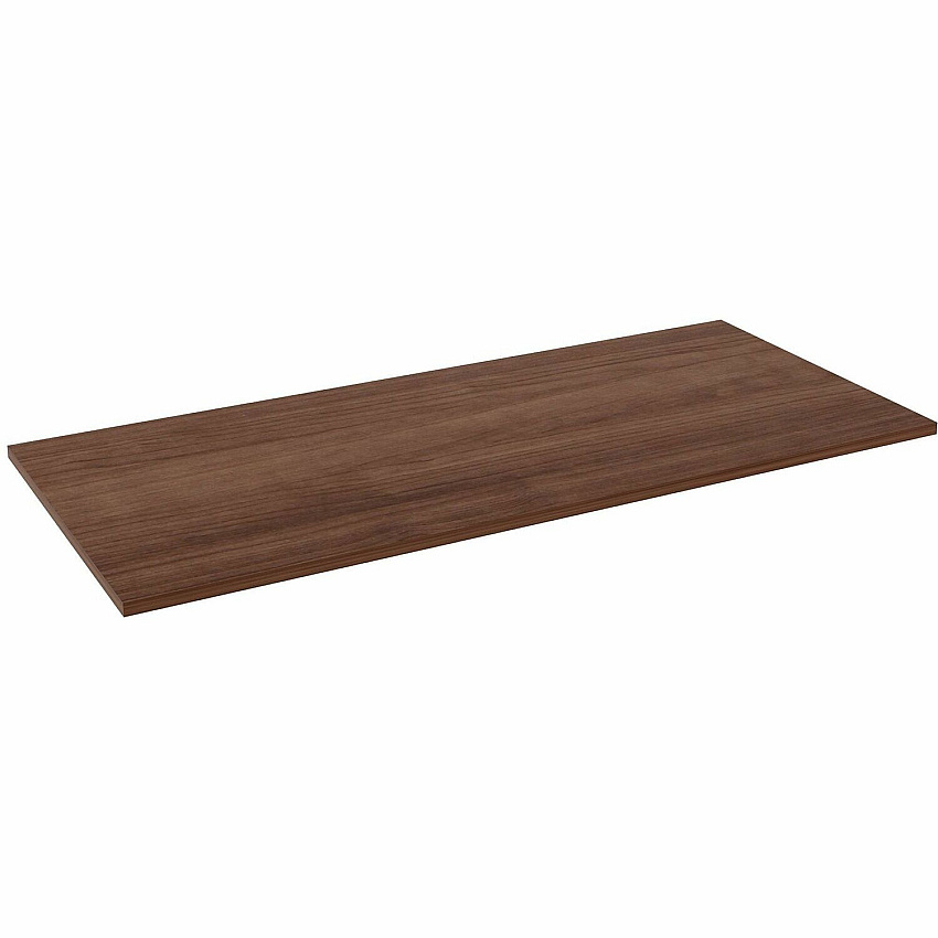 Lorell Multipurpose Tabletop Rectangle - 30" Width x 66" Depth x 1" Thickness - Band Edge - Walnut, Laminate Table Top - For Conference Table, Office - 1 Each (LLR62682)