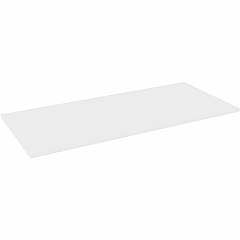 Lorell Multipurpose Tabletop Rectangle - 30" Width x 66" Depth x 1" Thickness - Band Edge - White, Laminate Table Top - For Conference Table, Office - 1 Each (LLR62685)