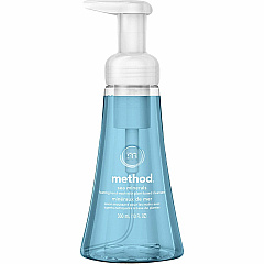 Method Foaming Hand Wash 300ml- Sea Minerals Sea Mineral Scent - 10.14 fl oz - Pump Dispenser - Hand - Moisturizing - Scented, Chemical-free, Paraben-free, Phthalate-free, Triclosan-free, Cruelty-free, Recyclable - 1 Each (327739)