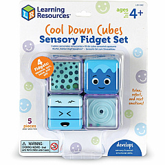 Learning Resources Cool Down Cubes Sensory Fidget Set Learning Toy - Theme/Subject: Learning - 4+ - 5 Pieces - Multi - 1 Each (LER5582) Learning Resources Cool Down Cubes Sensory Fidget Set Learning Toy - Theme/Subject: Learning - 4+ - 5 Pieces - Multi - 1 Each (LER5582)